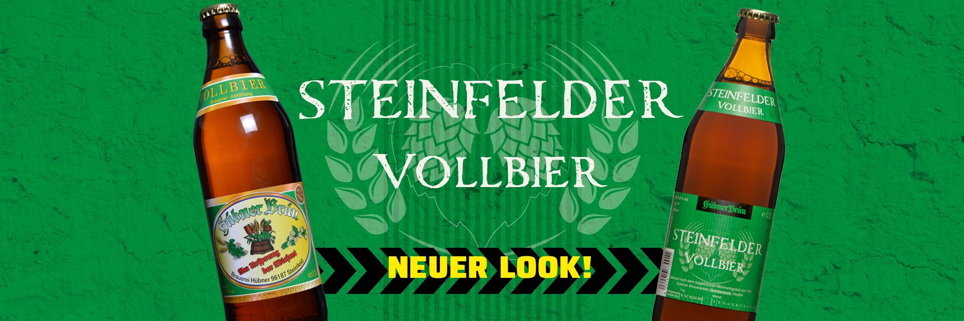 Steinfelder Vollbier Neuer Look